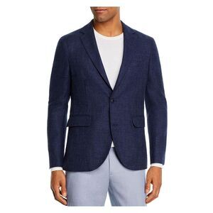DYLAN GRAY Mens Navy Single Breasted Blazer 44R